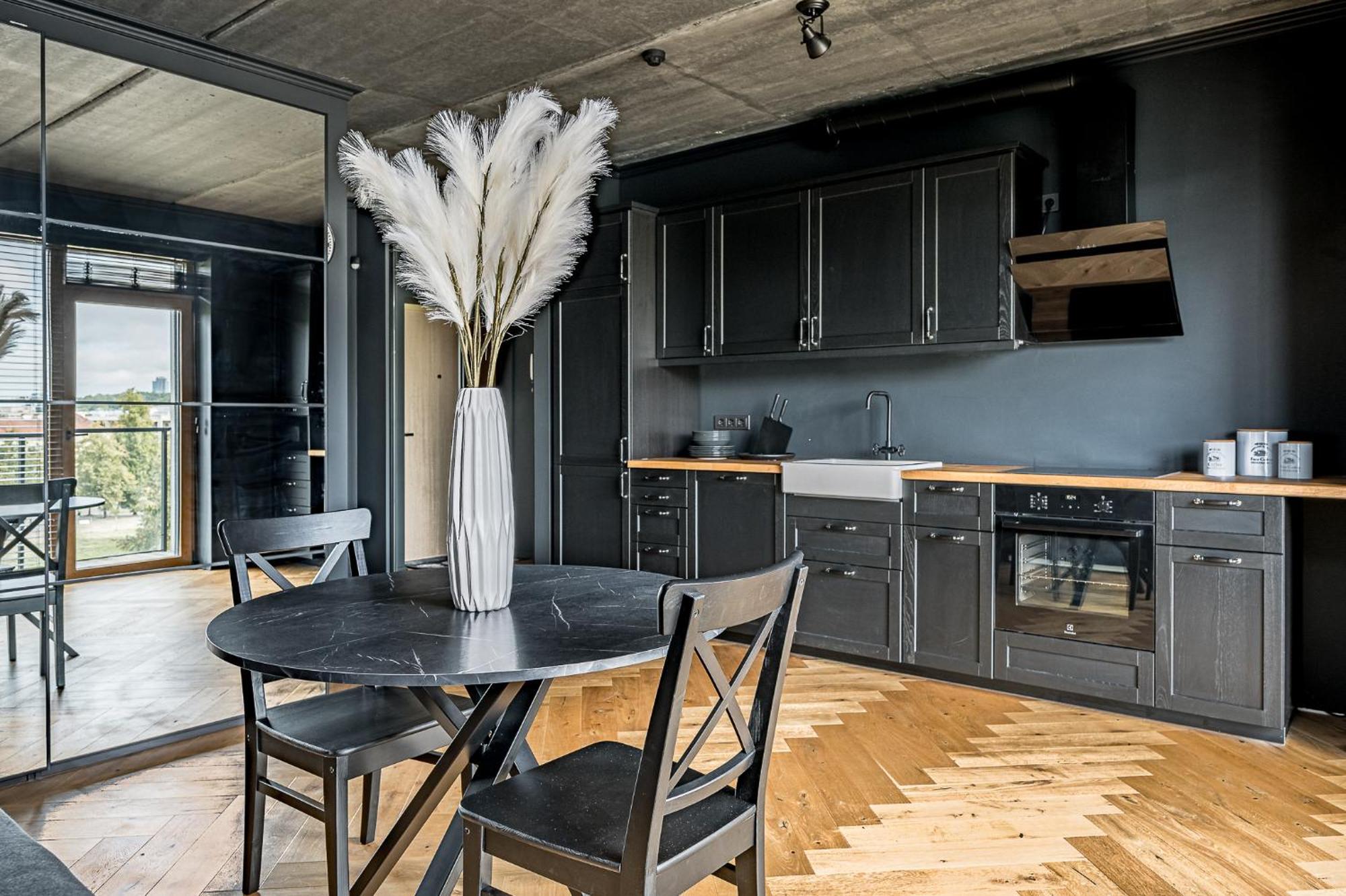 Apartment Center Panoramic Penthouse With Rooftop Terrace - Self Check-in Vilnius