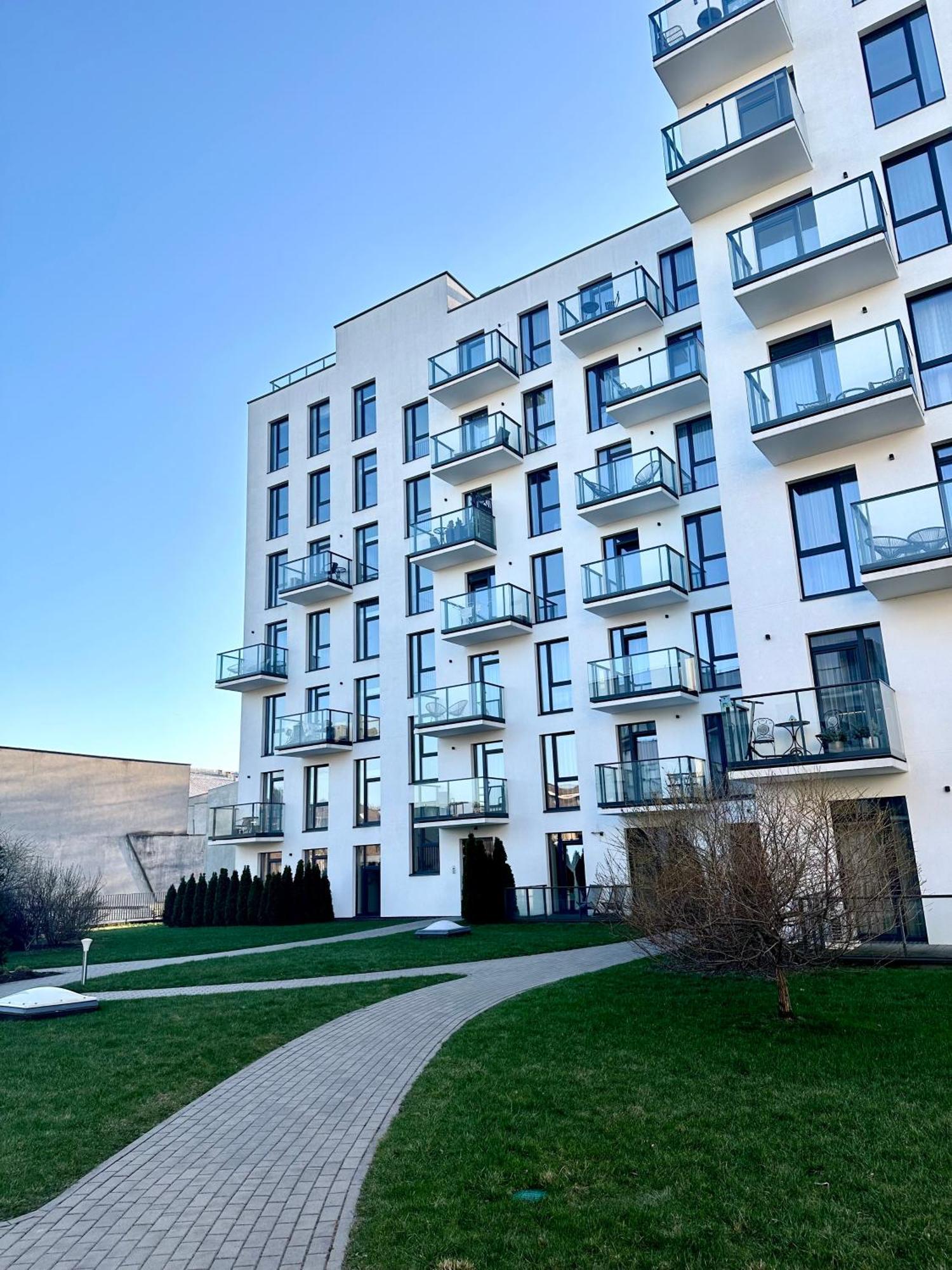 Center Panoramic Penthouse With Rooftop Terrace - Self Check-in Apartment Vilnius